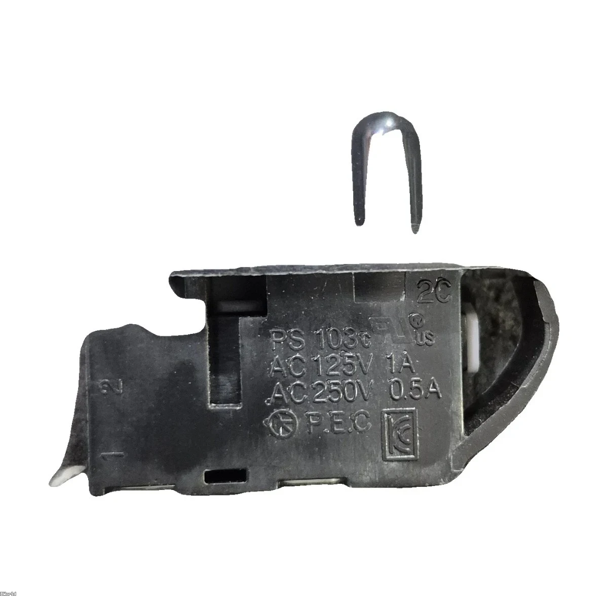 Washing Machine Black Push Switch